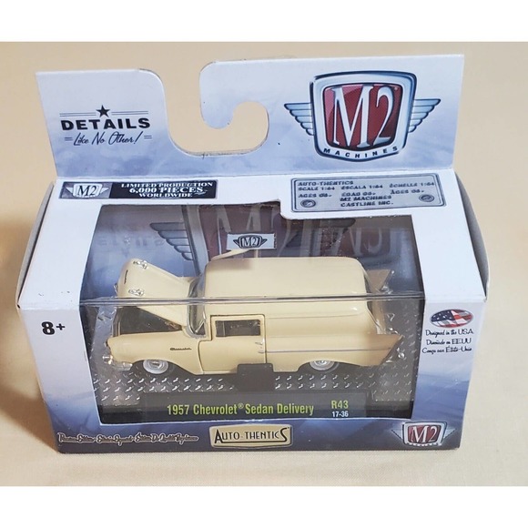 NIB M2 1957 Chevrolet Sedan Delivery Stock 1/64 - Picture 2 of 4